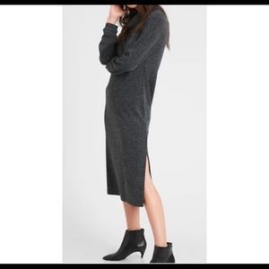 Banana Republic Cozy Cowl Midi Dress